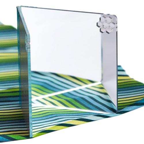 Mirroscope Fussy Cutting Mirror 4.5-inch portable acrylic quilting tool