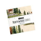 Northwoods Lodge Mini Charm fabric pack by Deb Strain with forest and wildlife designs from Moda Fabrics pre-order