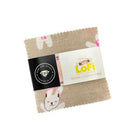 Pre-order Lofi Linen Mini Charm 42-piece autumn quilting fabric squares by Rashida Coleman Hale