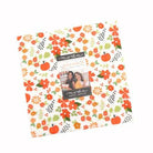 Birch & Willow Layer Cake fabric squares with autumn pumpkin spice floral design by Moda Fabrics pre-order