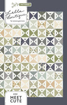Meet Cute Quilt Pattern by Vanessa Goertzen, 63x70 inch printed quilt design