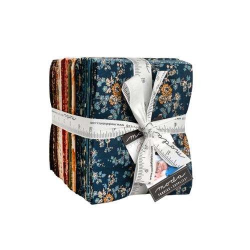 Pre-order Miss Mollie Fat Quarter Bundle by Moda Fabrics with 36 vintage floral fabric pieces
