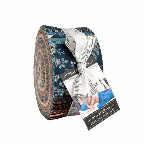 Miss Mollie Jelly Roll fabric strips by Moda Fabrics, 40 pre-order strips, 2.5x44 inches, Betsy Chutchian design