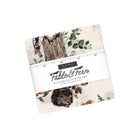 Fable and Fern Mini Charm Pack with woodland animal and nature prints by Watercolour Heart for Moda Fabrics
