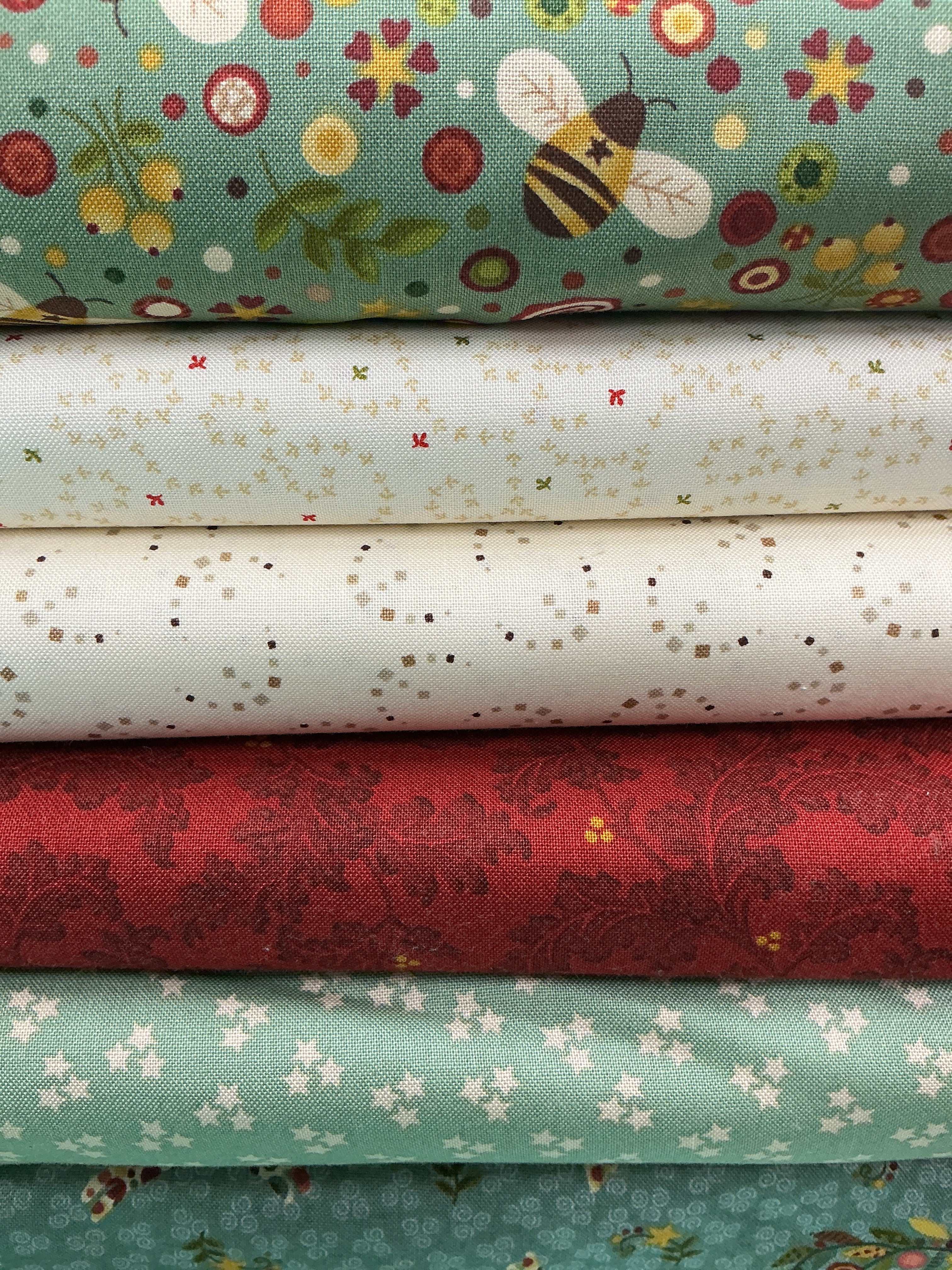 Six-Pack Party Bundle fabric half-yard cuts for quilt crafting and community quilting group