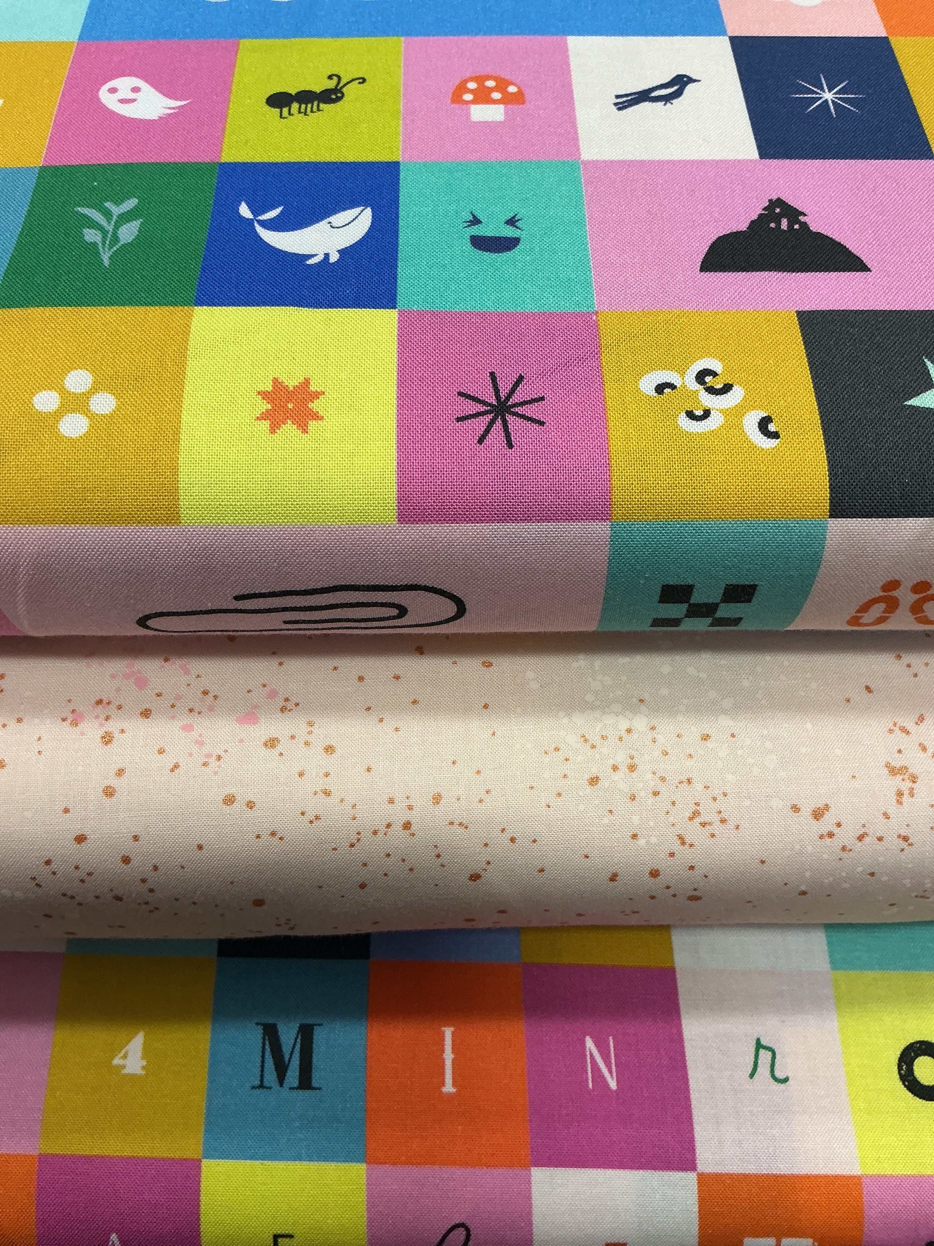 3 Yard Quilt Bundle featuring three coordinated fabrics from Bella Rose Quilts