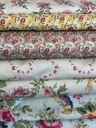 Six-Pack Party Bundle with six colorful half-yard fabric cuts for quilting projects