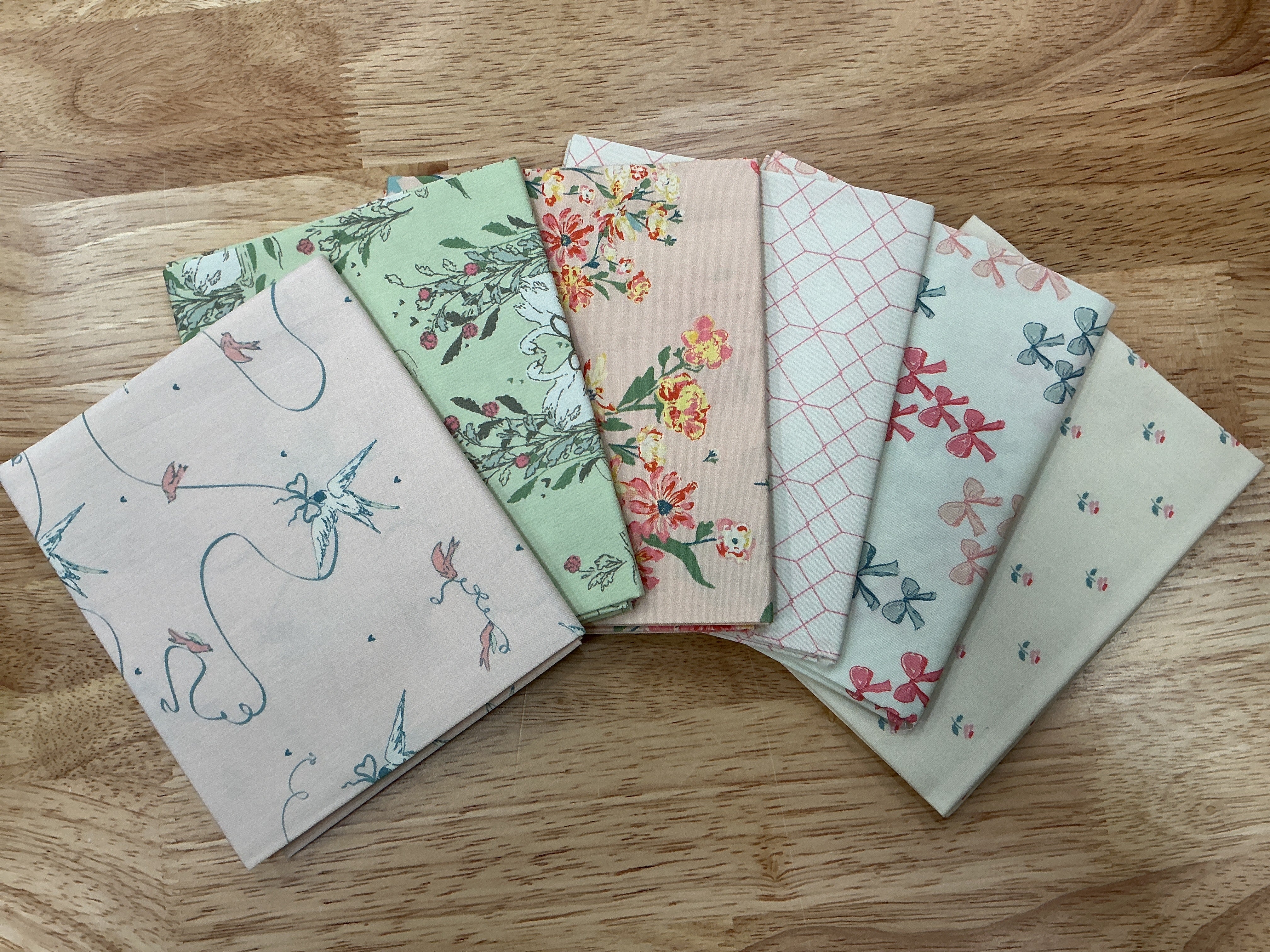 Six-Pack Party Bundles fabric cuts for quilting projects