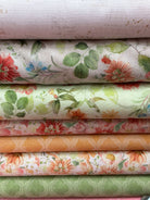 Six-Pack Party Bundle County Courthouses fabric cuts for quilting and sewing projects