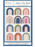 sale printed patterns quilt design with rainbow arches in various colors