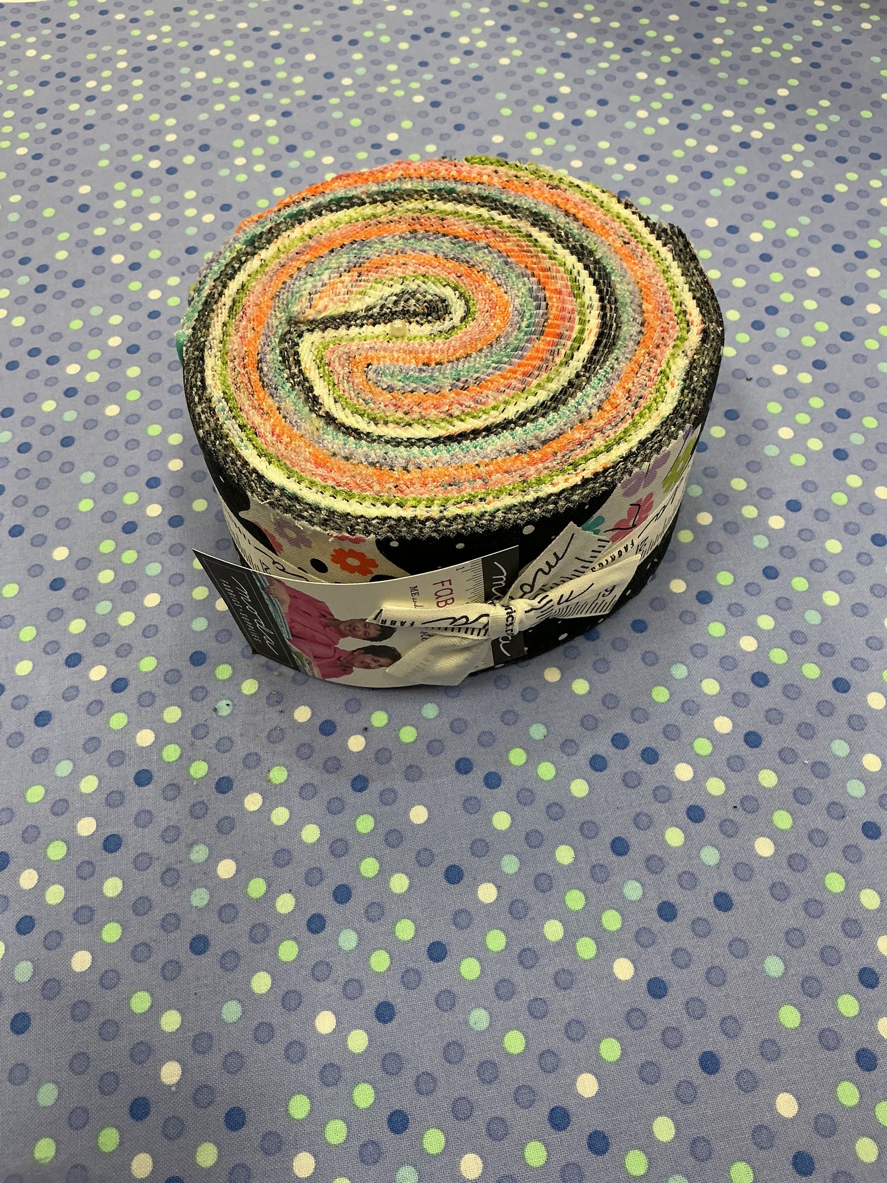 Strip Cocktail Strip-Along Bundle quilt kit with 2.5-inch fabric strips for Crib, Lap, or Twin sizes curated by Bella Rose Quilts