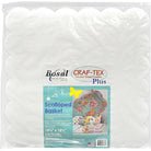 Craf-Tex Plus double-sided fusible interfacing pre-cut for scalloped basket quilting project