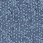 Expressions Batiks Neon Pop fabric with powdered pearl polka dots on textured blue background by Riley Blake Designs
