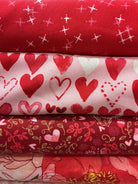 4 Yard Quilt Bundle curated by Bella Rose Quilts with assorted fabrics for quilting projects