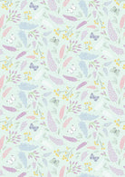 Dear Spring Spring Symphony pale turquoise fabric by Cassandra Connolly for Lewis & Irene Fabrics