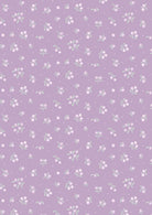 Dear Spring Ditsy Dance purple floral fabric by Cassandra Connolly for Lewis & Irene Fabrics in half-yard increments
