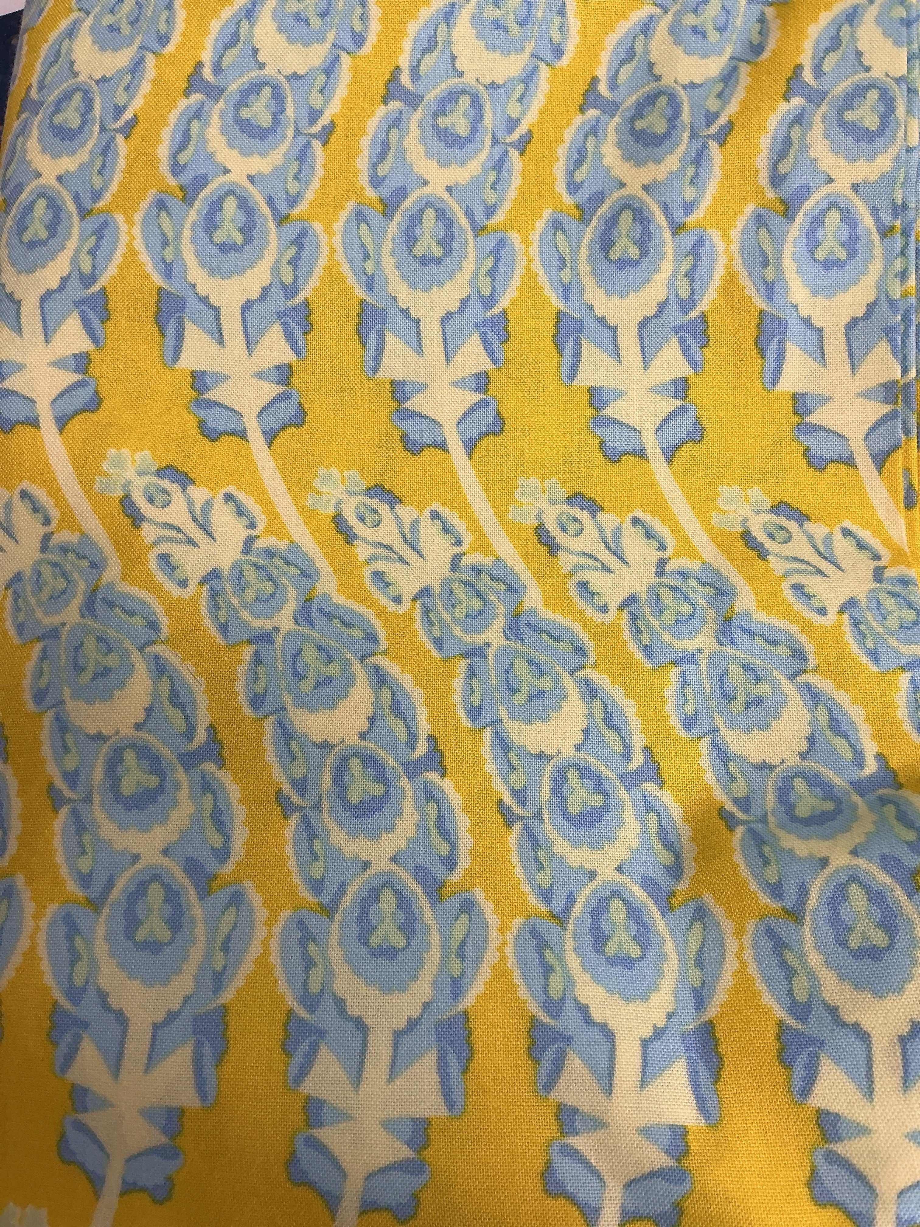 End of Bolt Sale 583 fabric 4 yards displayed