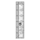 Creative Grids Quilt Ruler 1.5x6.5 inch acrylic rectangle with non-slip grip and precision markings for quilting and sewing