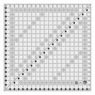 Creative Grids Quilt Ruler 20-1/2in square acrylic with non-slip grip and precise measurements for quilting and sewing
