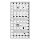 Creative Grids Quilt Ruler left-handed 6.5x12.5 inch acrylic with non-slip grip and clear markings for precise quilting cuts