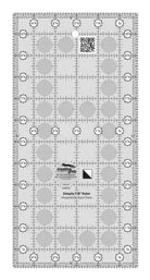 Creative Grids Quilt Ruler Simple 7/8 Triangle Maker with non-slip grip and precision measurements for quilting and crafting