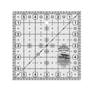 Creative Grids Quilt Ruler 6x6 inch acrylic non-slip grid with 45-degree angle for quilting accuracy