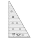 Creative Grids Quilt Ruler Half Sixty Triangle with non-slip grip and 30-degree angle for precise quilting cuts