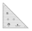 Creative Grids 45 degree half-square triangle quilt ruler 8.5 inch acrylic with non-slip grip and precision markings
