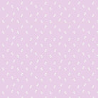 Bunny Blossoms Daisy Toss fabric in purple with small white daisy patterns by Dominika Godette for Cloud9 Fabrics