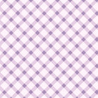 Bunny Blossoms purple springy plaid fabric by Dominika Godette for Cloud9 Fabrics in half-yard increments