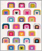Bright Hope Quilt Kit pre-order with 24 fat quarters and Maker’s Delight pattern by Chrissy Lux