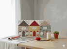 Digital pattern download for Charleston Row House Block from 2026 Southern Grace mystery quilt subscription box