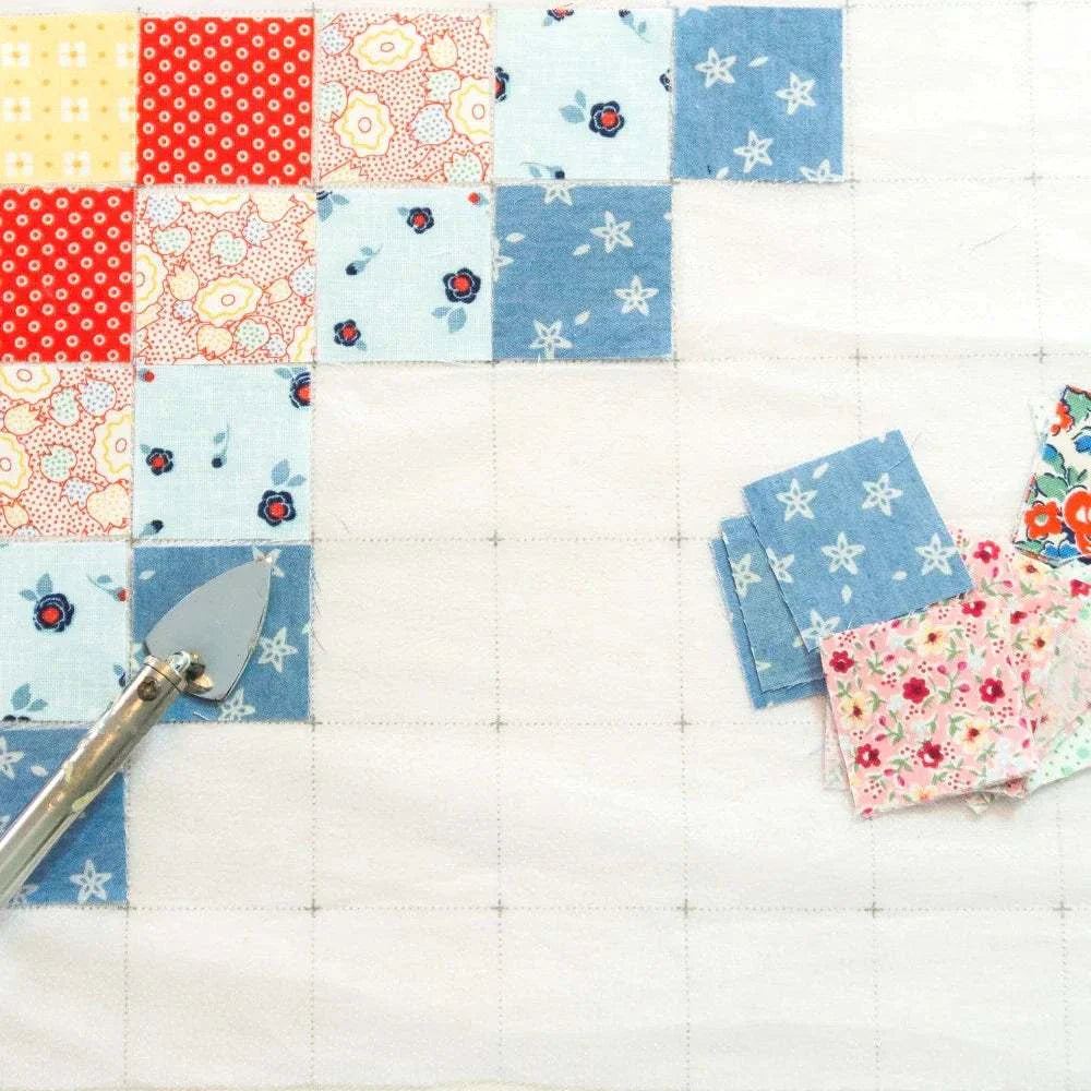 Easy Piecing Border Panel 1 Inch Finished pre-cut quilting panels, 6 panels, 9x14 inches each with directions