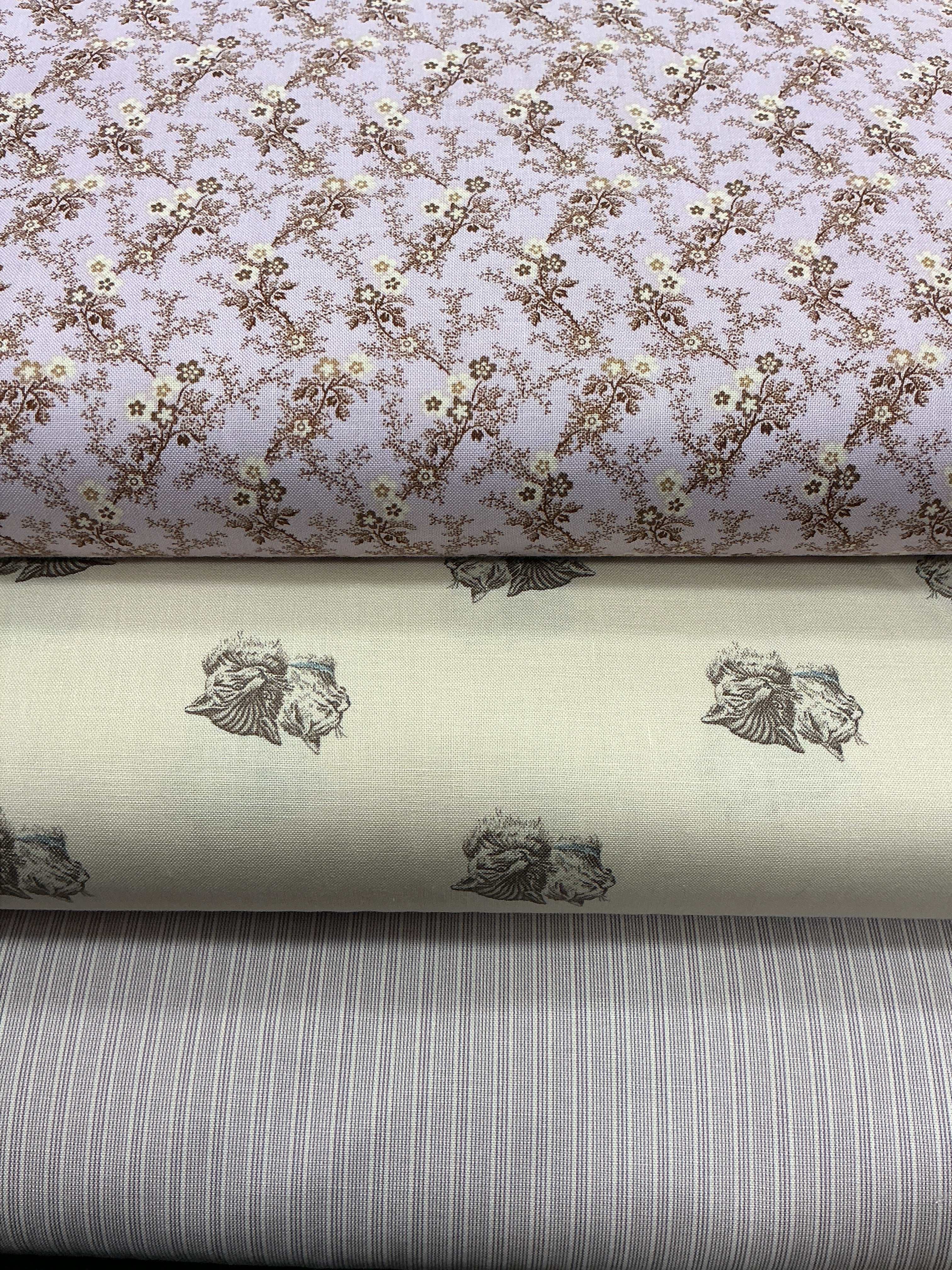 3 Yard Quilt Bundle with three coordinating fabrics from Bella Rose Quilts