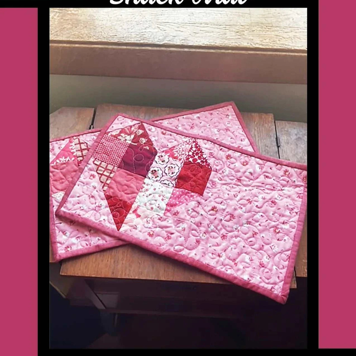 DEAR HEART SNACK MAT by Orphan Quilts 8