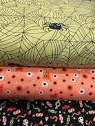 Three coordinating fabrics from Bella Rose Quilts 3 Yard Quilt Bundle for quilting and sewing projects
