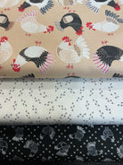 3 Yard Quilt Bundle with three coordinating fabrics from Bella Rose Quilts for quilting and sewing projects