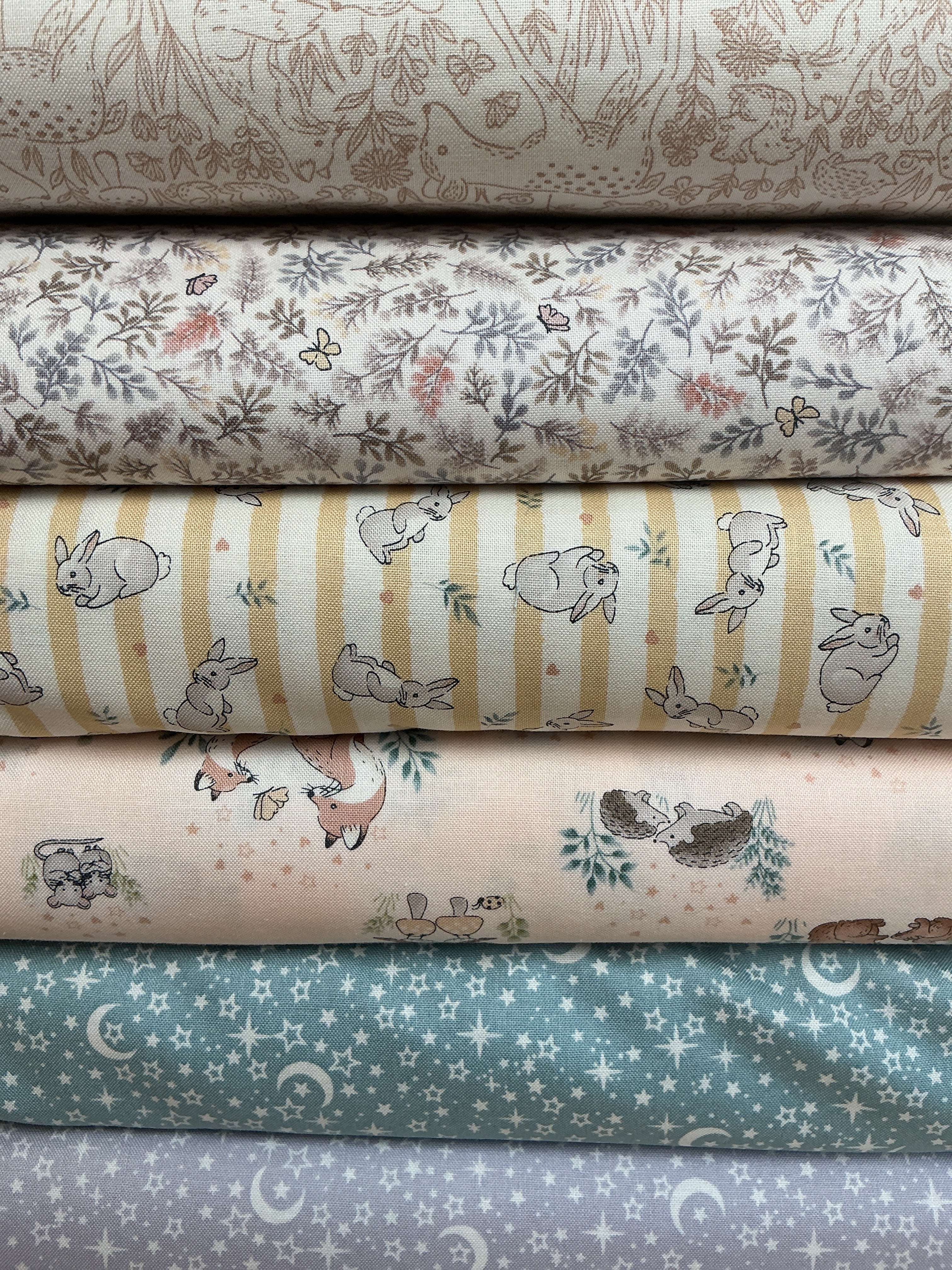 Six-Pack Party Bundle six half-yard fabric cuts for quilting backroads pattern