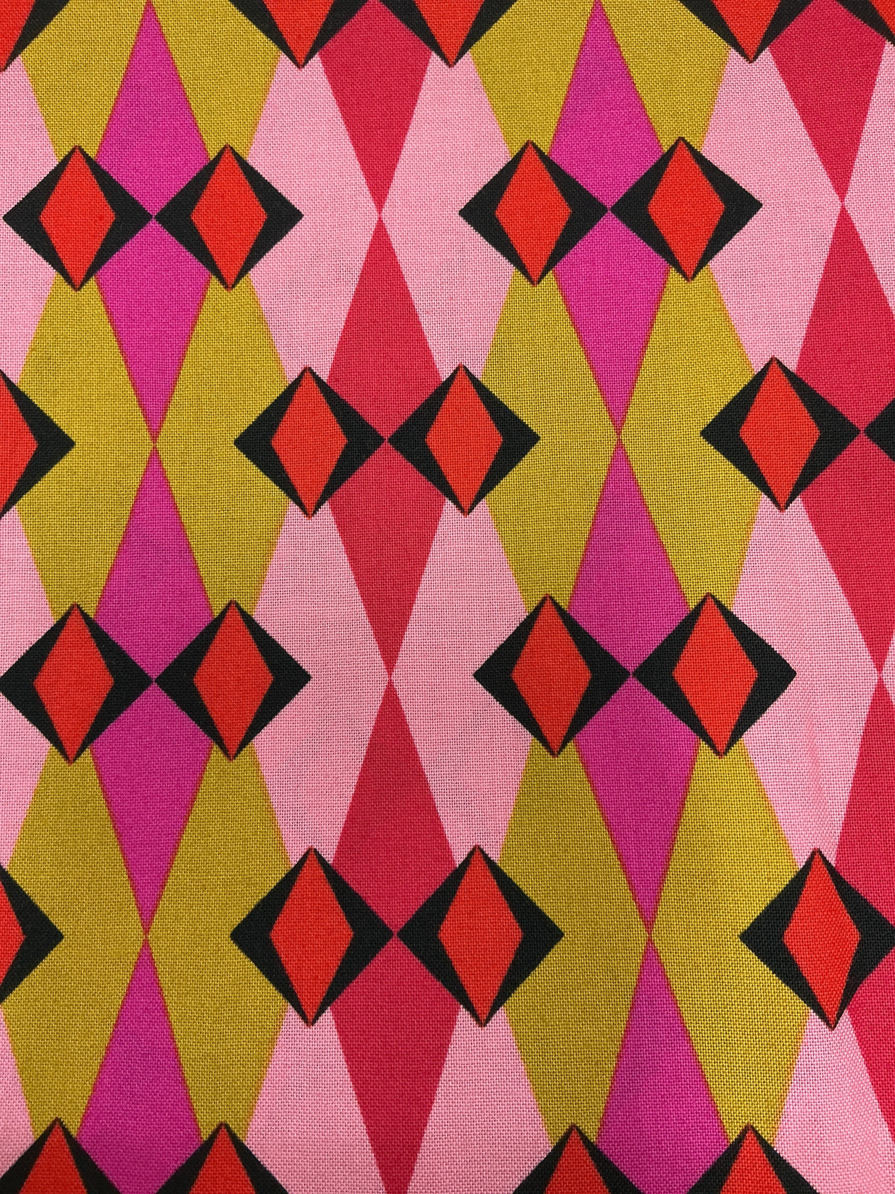 End of Bolt Sale 511 three yards fabric sale display