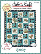 PATTERN Gatsby FC92405 quilt pattern by Fabric Cafe with step-by-step assembly instructions