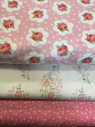 3 Yard Quilt Bundle with three coordinating fabrics from Bella Rose Quilts for quilting and sewing projects