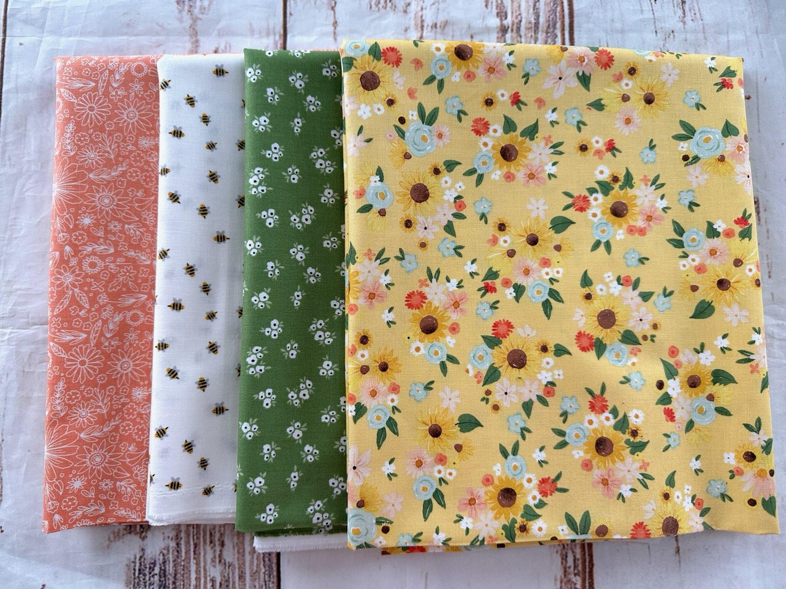 4 YARDS BUNDLE FABRICS online FOR MELTINGMOMENTS