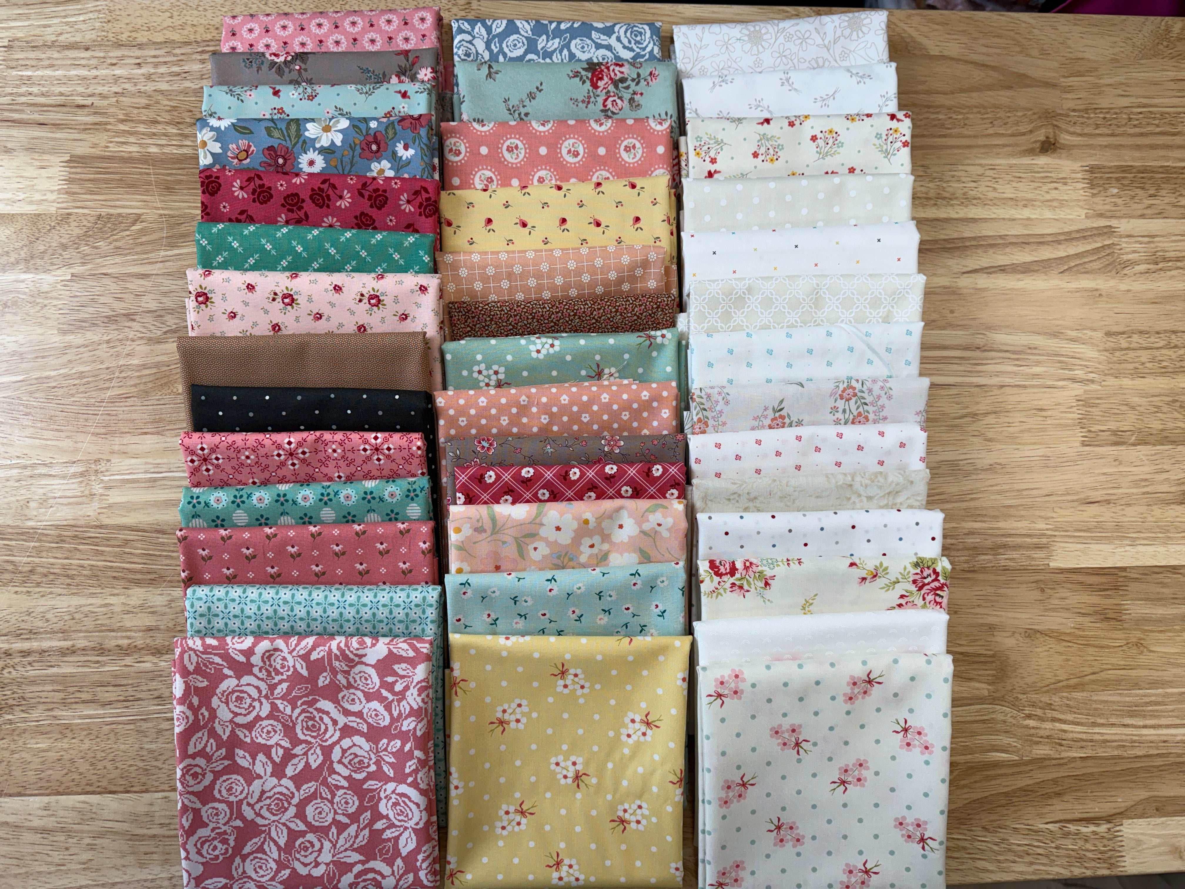 Bella Rose Quilt Society 2026 Southern Grace mystery quilt starter fabric bundle for subscribers only