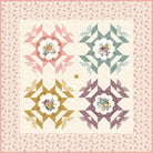 Delicate Dance Quilt Kit with Renew fabric by Sandy Gervais, 41" x 41", boxed set with pattern and binding options