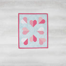 2025 Riley Blake Designs Tender Heart tabletop banner kit with fabric and pattern in keepsake box