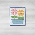 2025 Riley Blake Designs Garden Charm tabletop banner kit with fabric and pattern in keepsake box