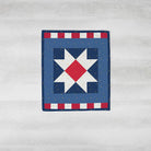 2025 Riley Blake Designs Star Spangled 12x14 tabletop banner kit with fabric and pattern in keepsake box