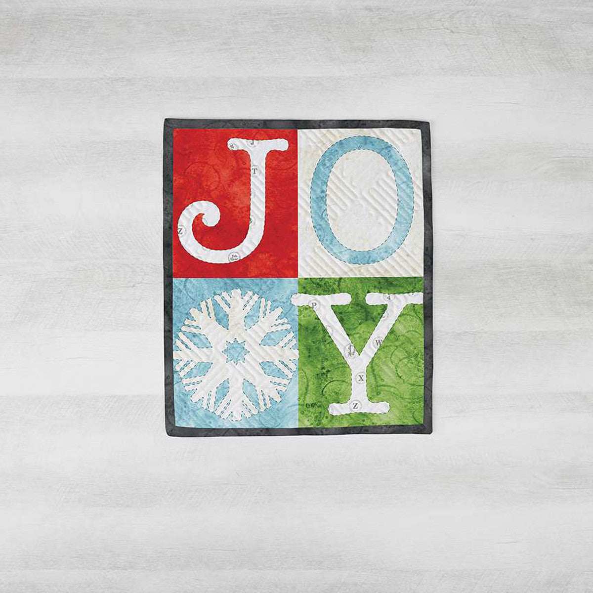 2025 Riley Blake Designs Great Joy tabletop banner kit with fabric and pattern in keepsake box