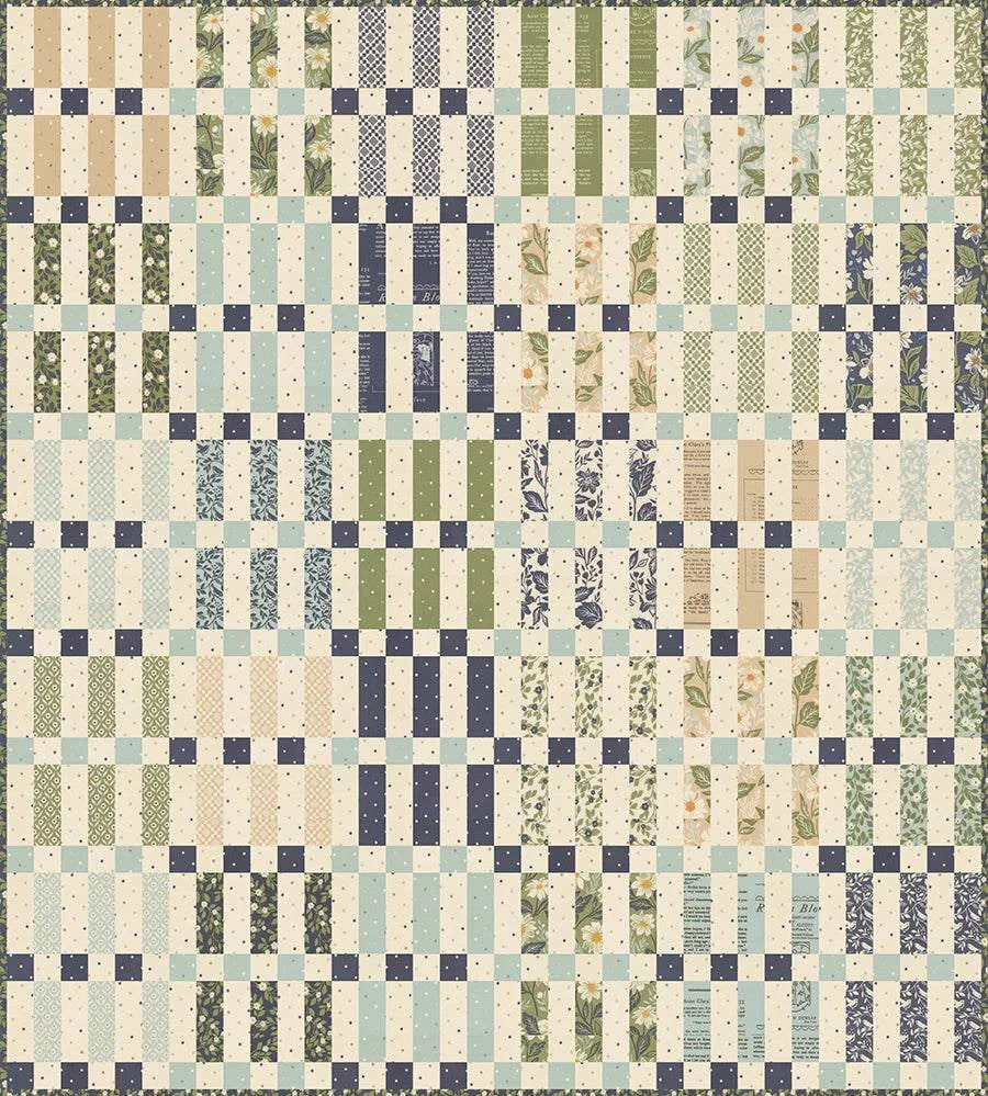Sugar Cookie Quilt Kit Woven Quilt featuring True Love by Vanessa Goertzen pre-order 72.5x80.5 inches