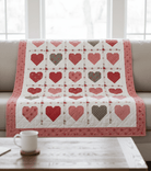 Pre-Order Kit Lovely Quilt featuring Poinsettia and Pear by Sherri & Chelsi for Moda Fabrics